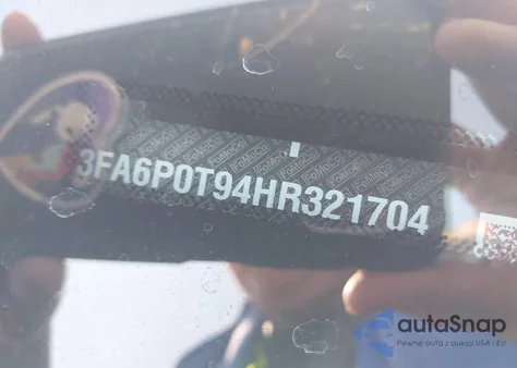 2017 Ford Fusion Se from USA, damaged, VIN 3FA6P0T94HR321704